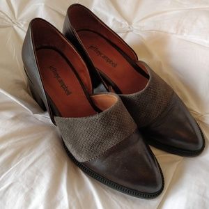 Jeffrey Campbell Brown Leather Concord Loafers sz7